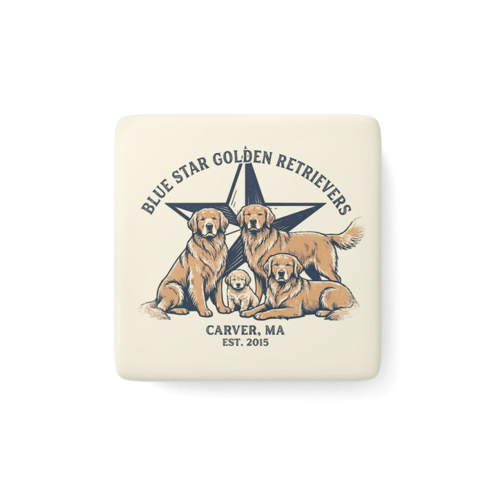 Blue Star Ceramic Magnet