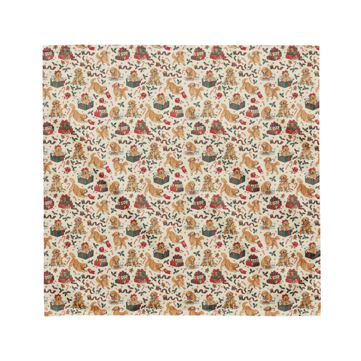 Naughty & Nice Matching Dog Bandana