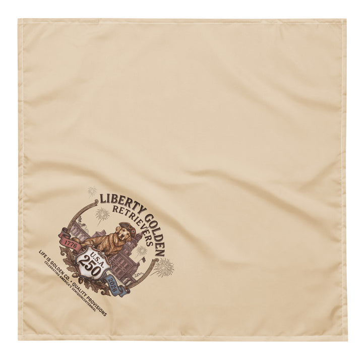 Liberty Goldens Semiquincentennial bandana