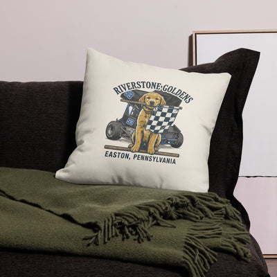 Riverstone Goldens Racing Premium Pillow