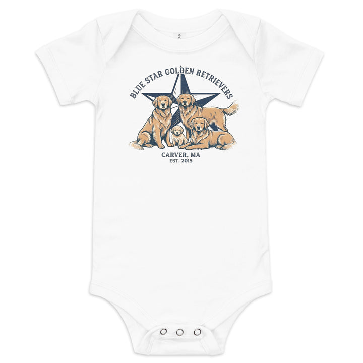 Blue Star Baby short sleeve onesie