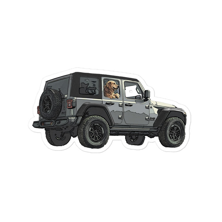 Rubicon Retriever Sticker