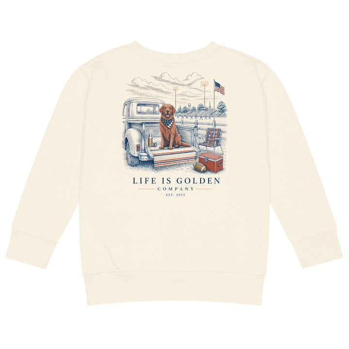 The Tailgate Kickoff Toddler Crewneck