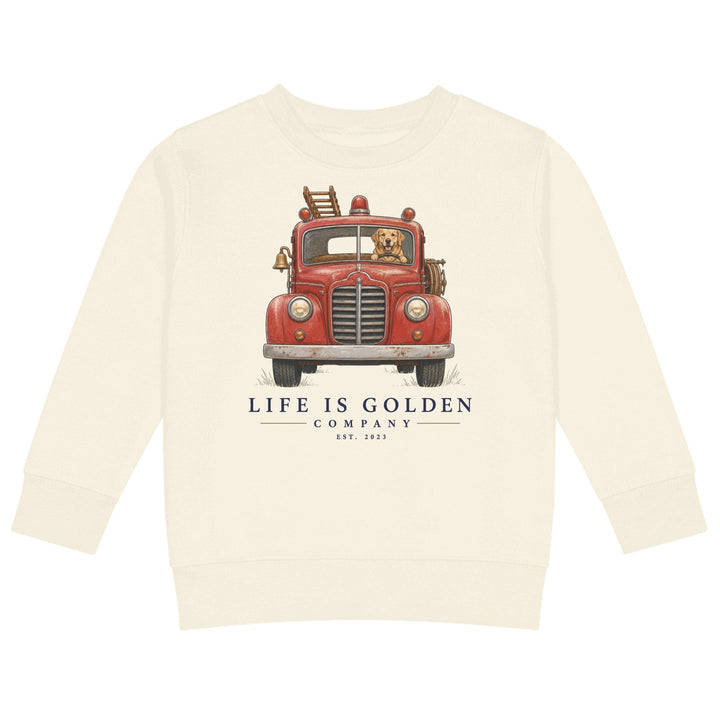 The First Alarm Toddler Crewneck