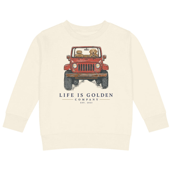 The Top-Down Run Toddler Crewneck