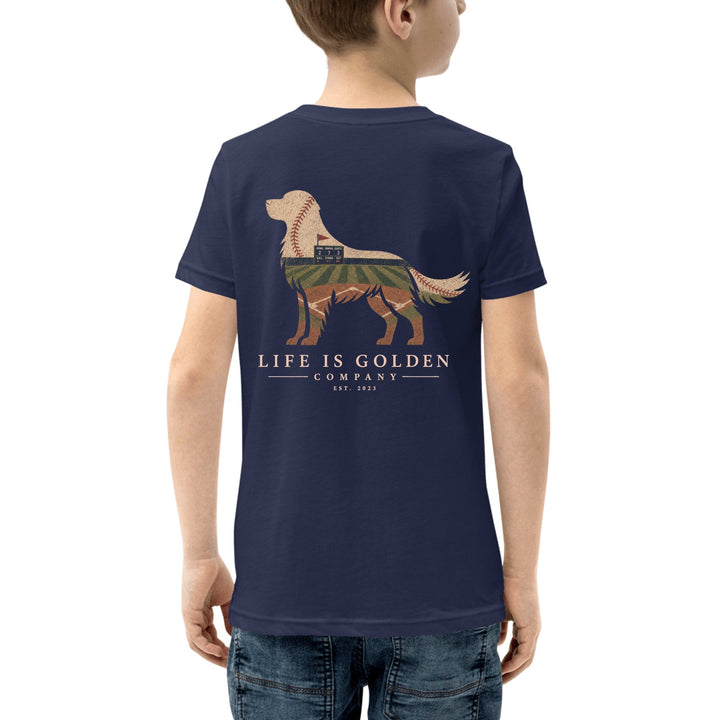 The Home Team Golden Youth Tee
