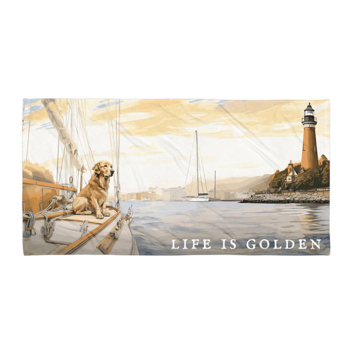 Golden Sail Towel