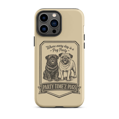 Party Time'Z Pugs Tough Case for iPhone®