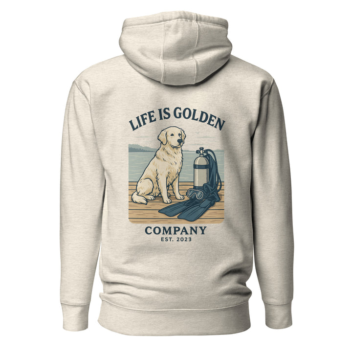 Scuba Pup Unisex Hoodie