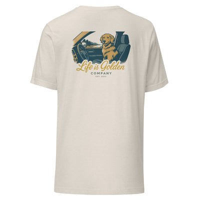 Riding Shotgun Unisex tee
