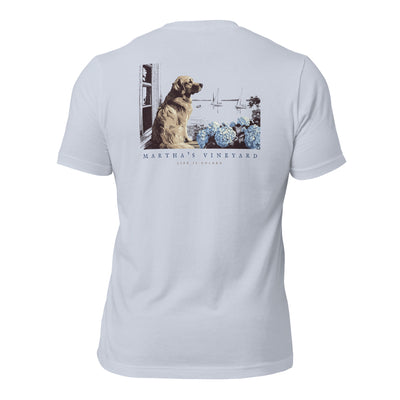 Vineyard Golden Retriever Tee