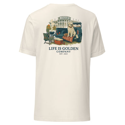 Game Day Tee - English Cream Golden Retriever Edition