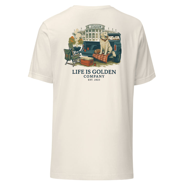 Game Day Tee - English Cream Golden Retriever Edition