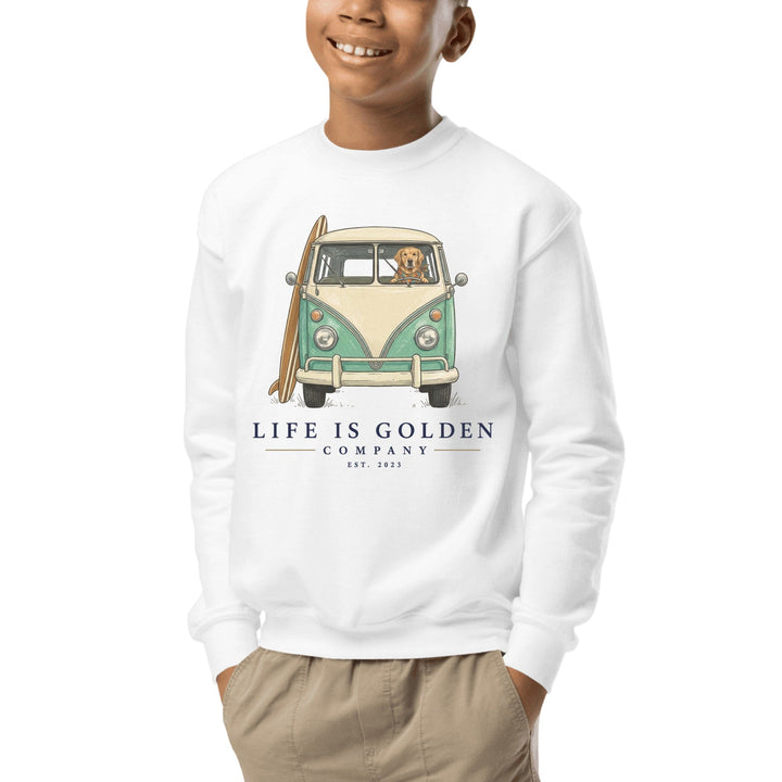 The Board Rider Youth Crewneck