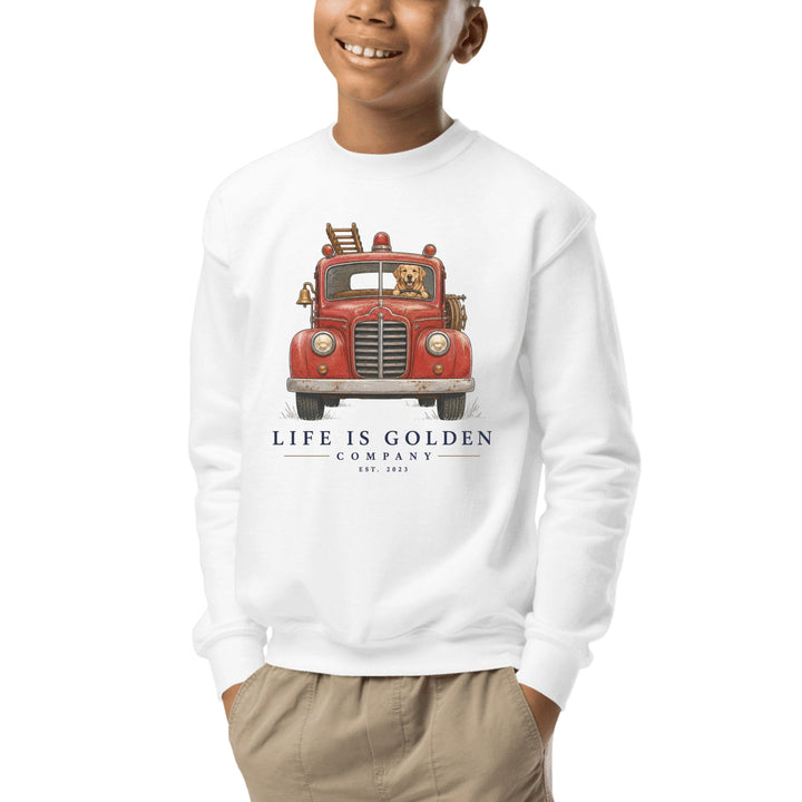 The First Alarm Youth Crewneck
