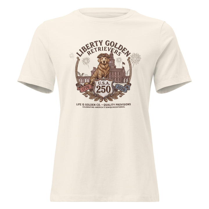 Liberty Goldens Semiquincentennial Women's Relaxed Tee