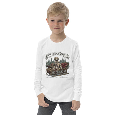 Liberty Goldens Christmas Youth long sleeve tee
