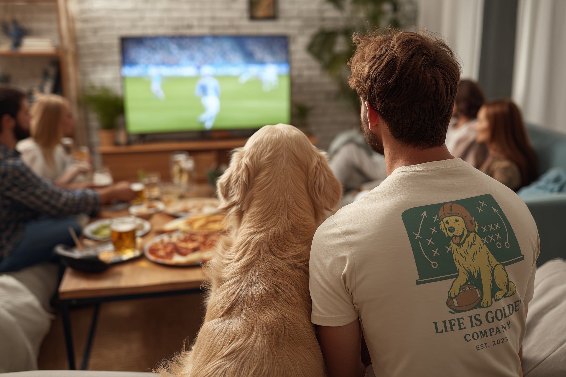 Life Is Golden — Game Day with your Golden