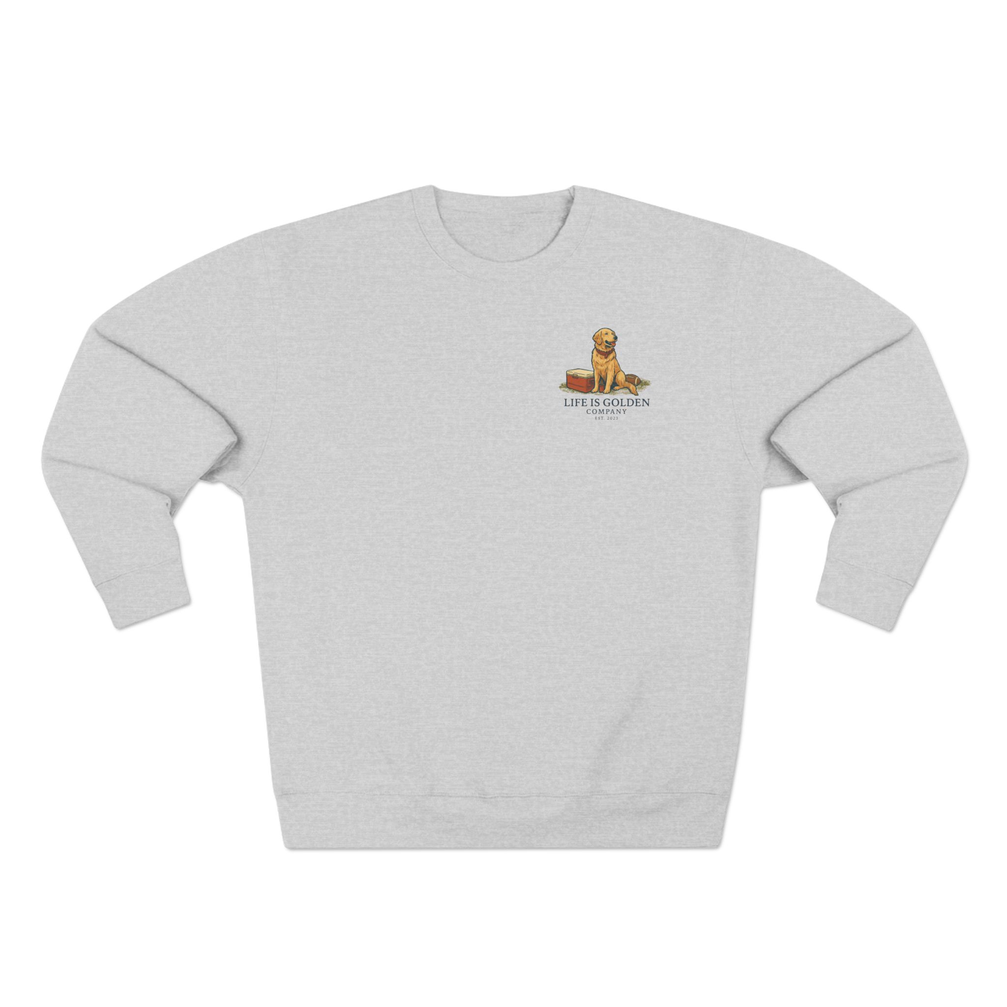 Game Day Sweatshirt - Golden Retriever Edition