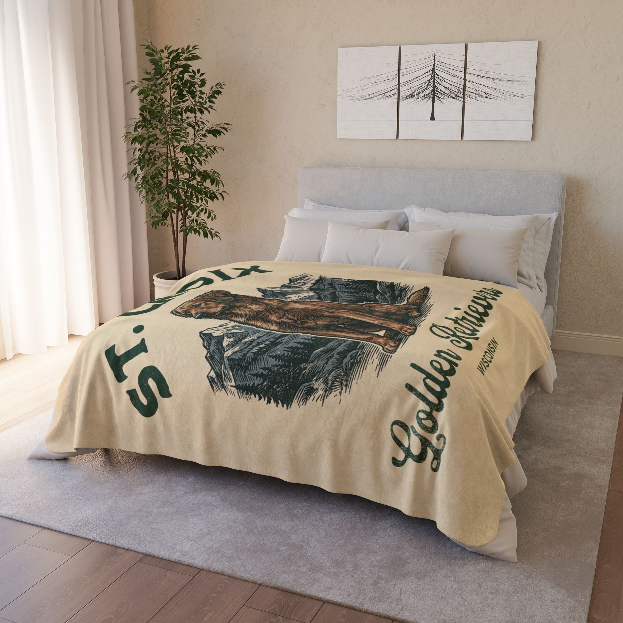St. Croix Cozy Fleece Sherpa Blanket