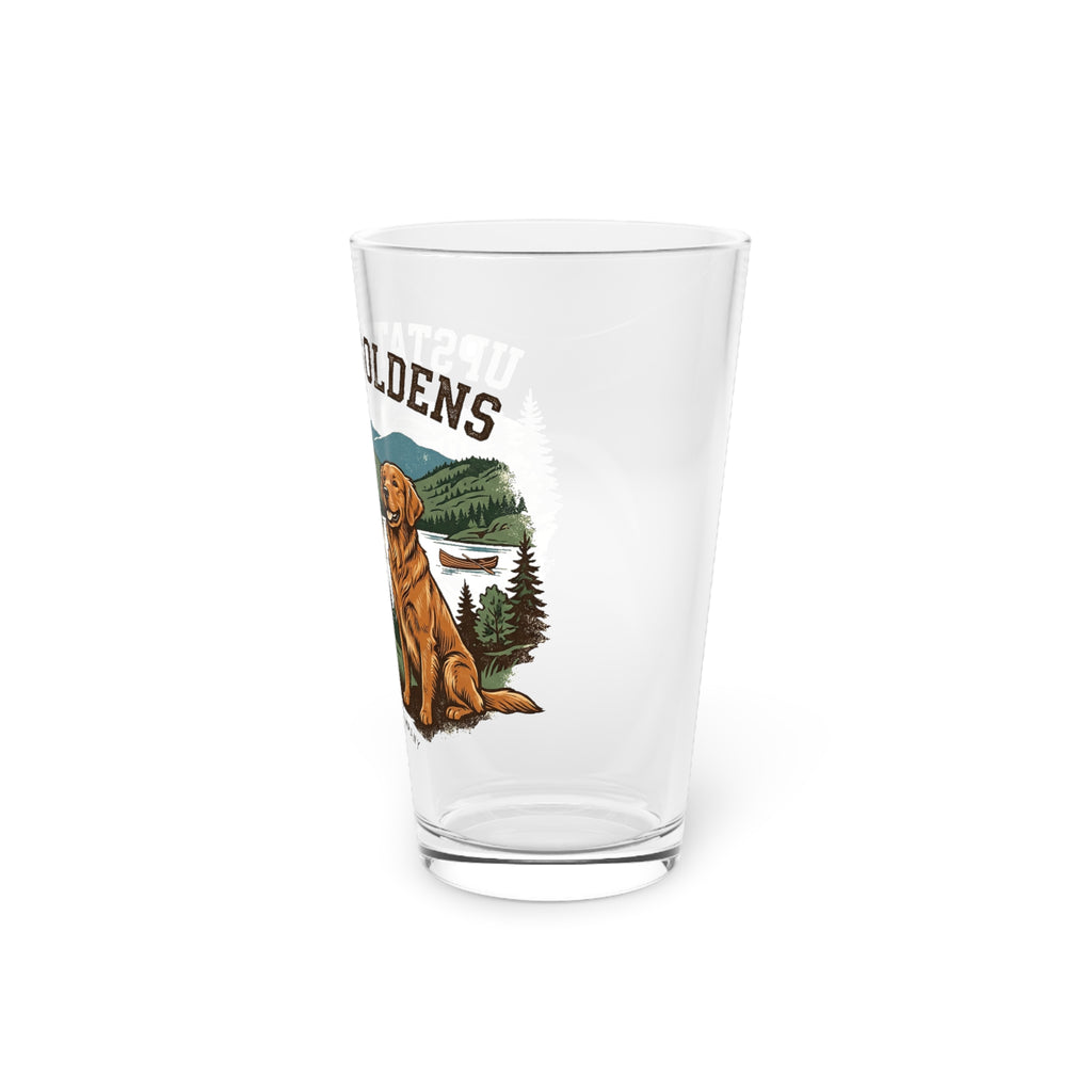 Upstate Goldens Pint Glass