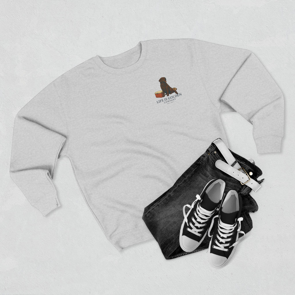 Game Day Sweatshirt - Chocolate Lab Edition