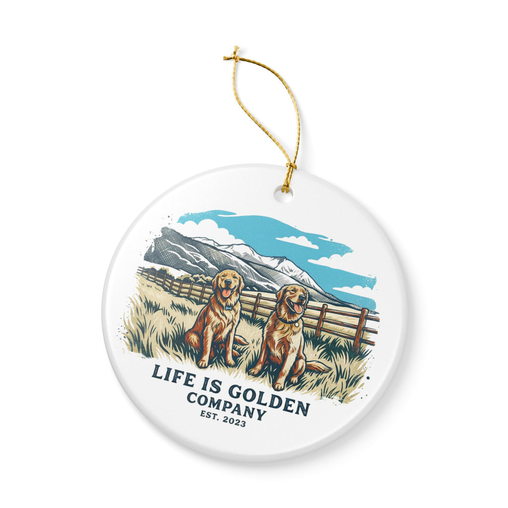 Babies at Sopris Ceramic Ornament
