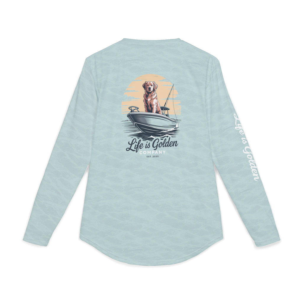 UV Protection Long Sleeve | Golden Hour Boat Shirt
