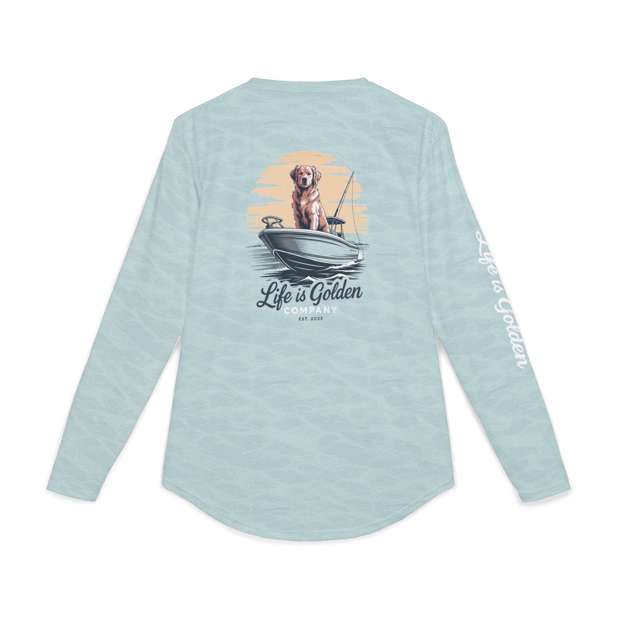 UV Protection Long Sleeve | Golden Hour Boat Shirt