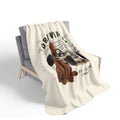 Drive Vintage Cozy Fleece Sherpa Blanket