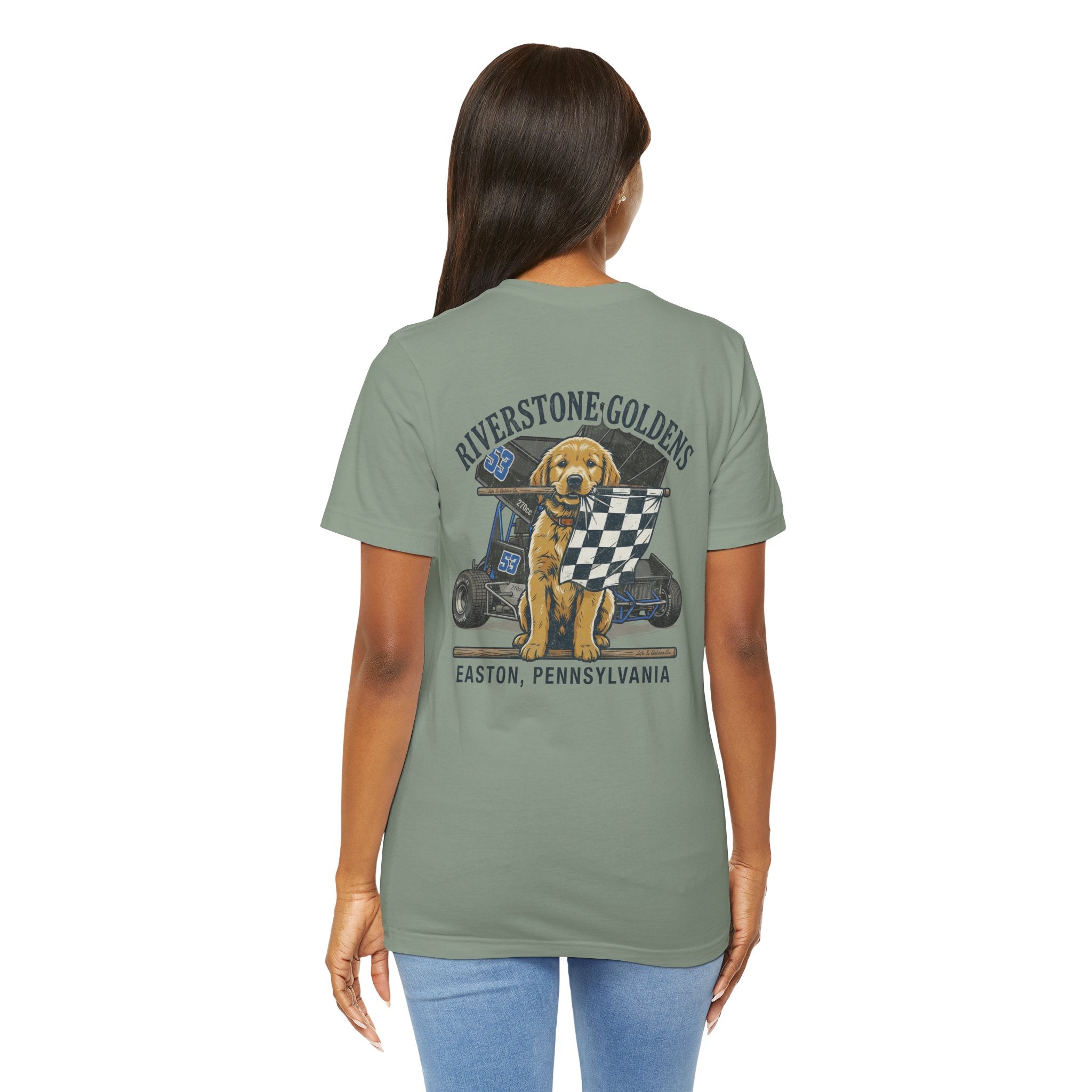 Riverstone Goldens Racing Unisex Tee