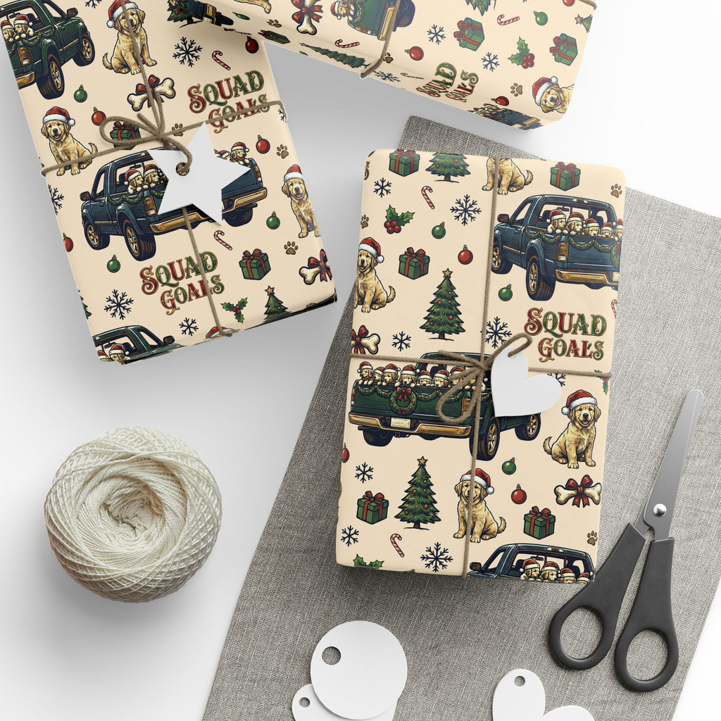 GoldRox - Squad Goals Gift Wrap Paper