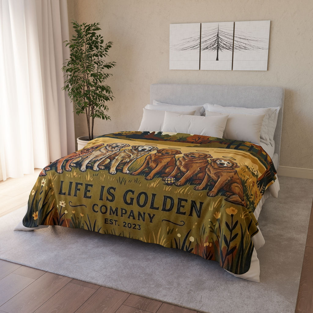 All Our Loved Ones Cozy Fleece Sherpa Blanket