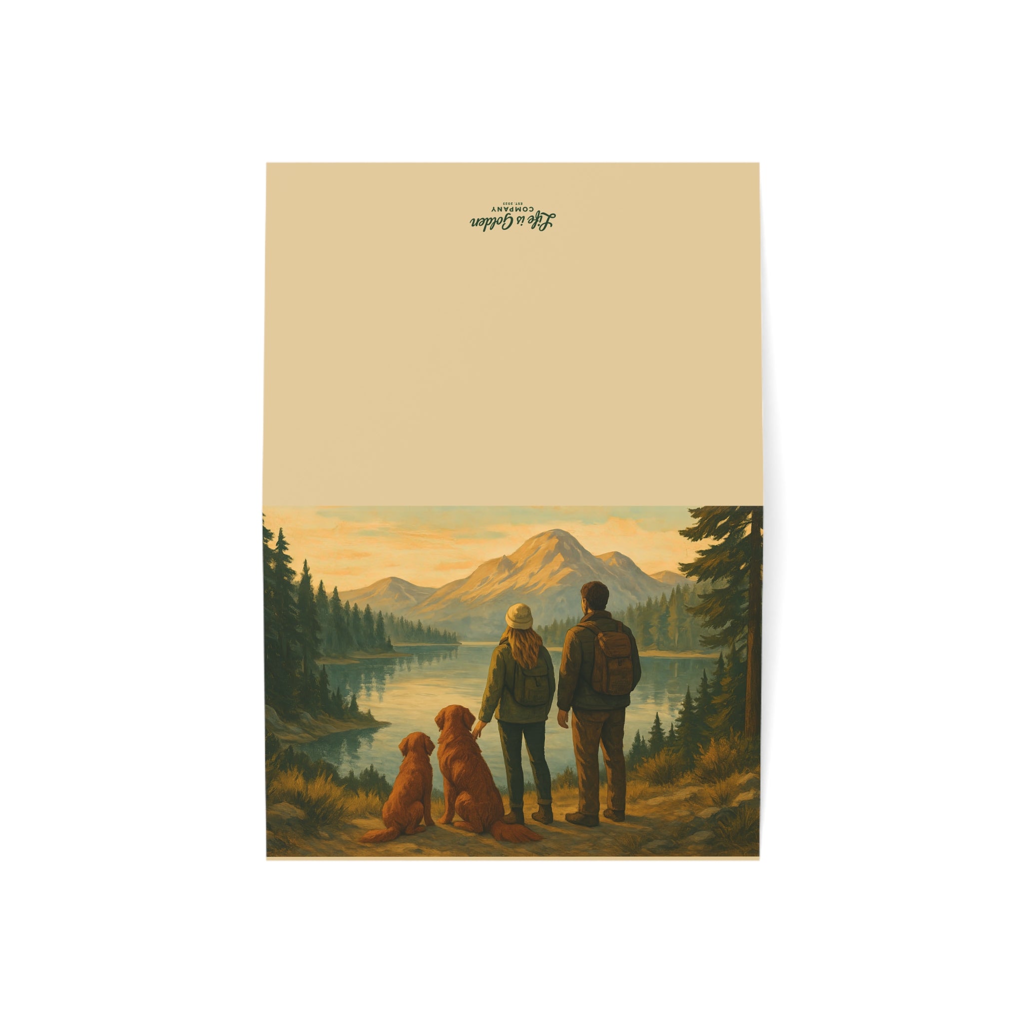 The View We Share Holiday Greeting Cards (1, 10, 30, and 50pcs)