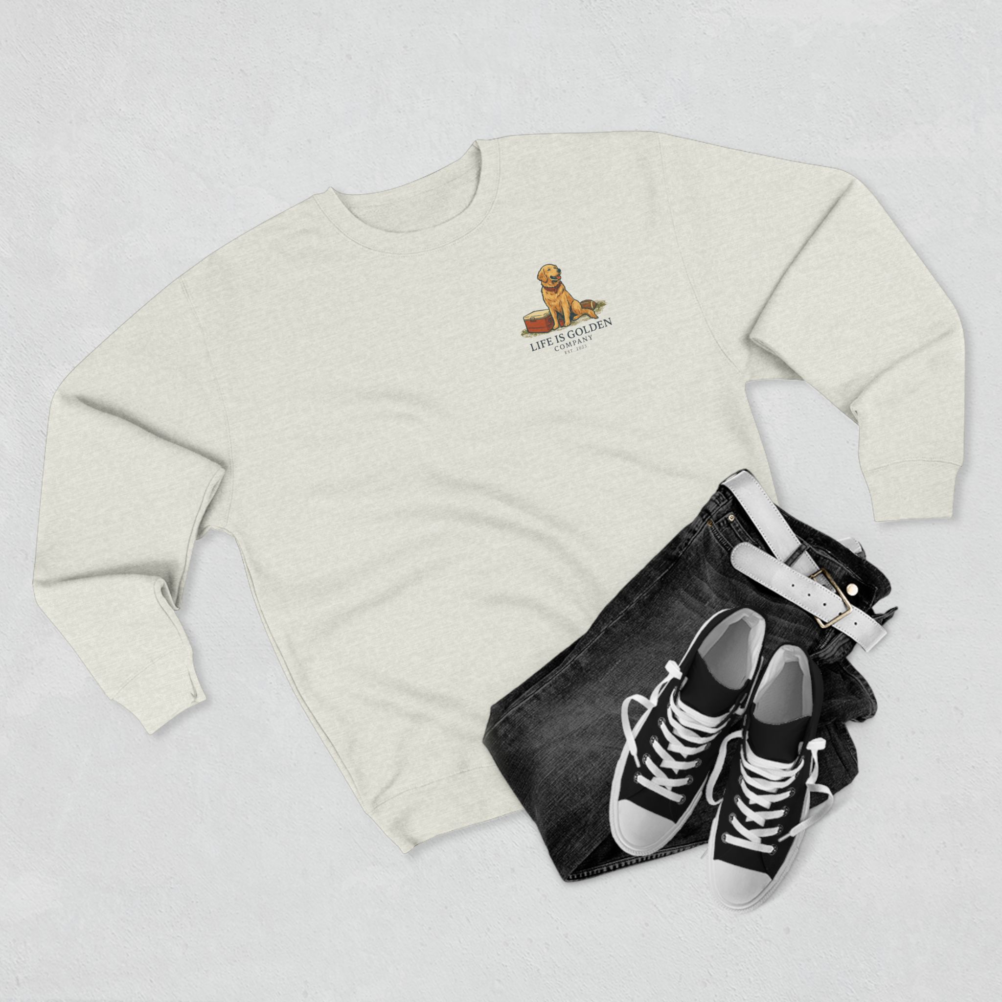 Game Day Sweatshirt - Golden Retriever Edition