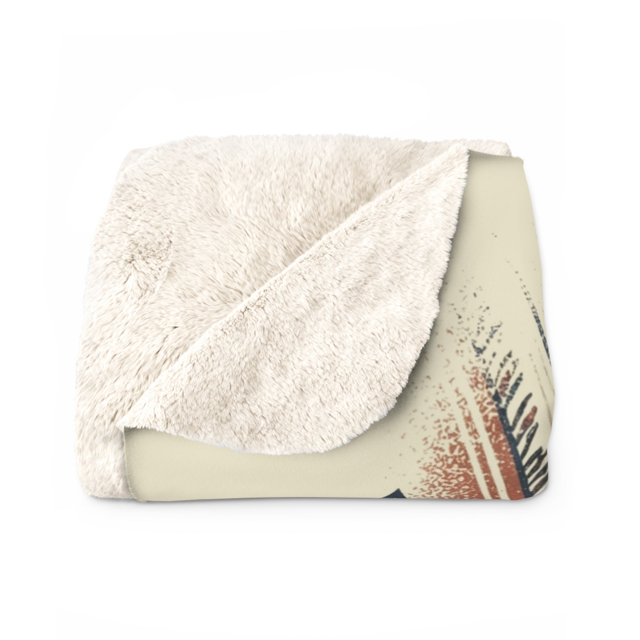 Beachside Comfort Cozy Sherpa Fleece Blanket