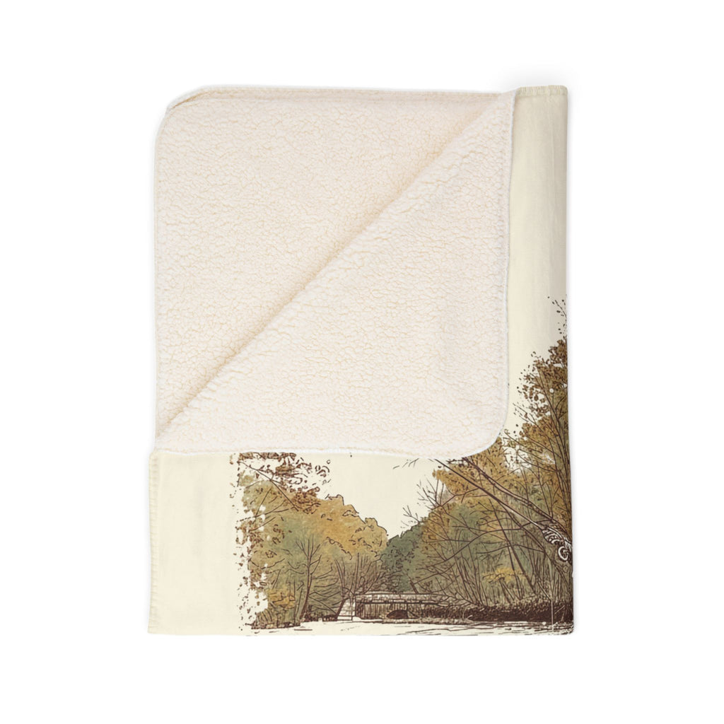 Cast &amp; Companion Cozy Fleece Sherpa Blanket