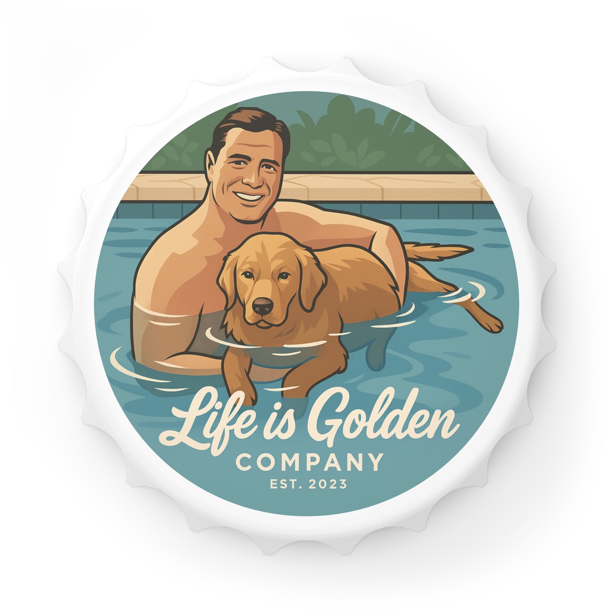Poolside Pals Bottle Opener