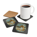 Seasons Gold Corkwood Coaster Set