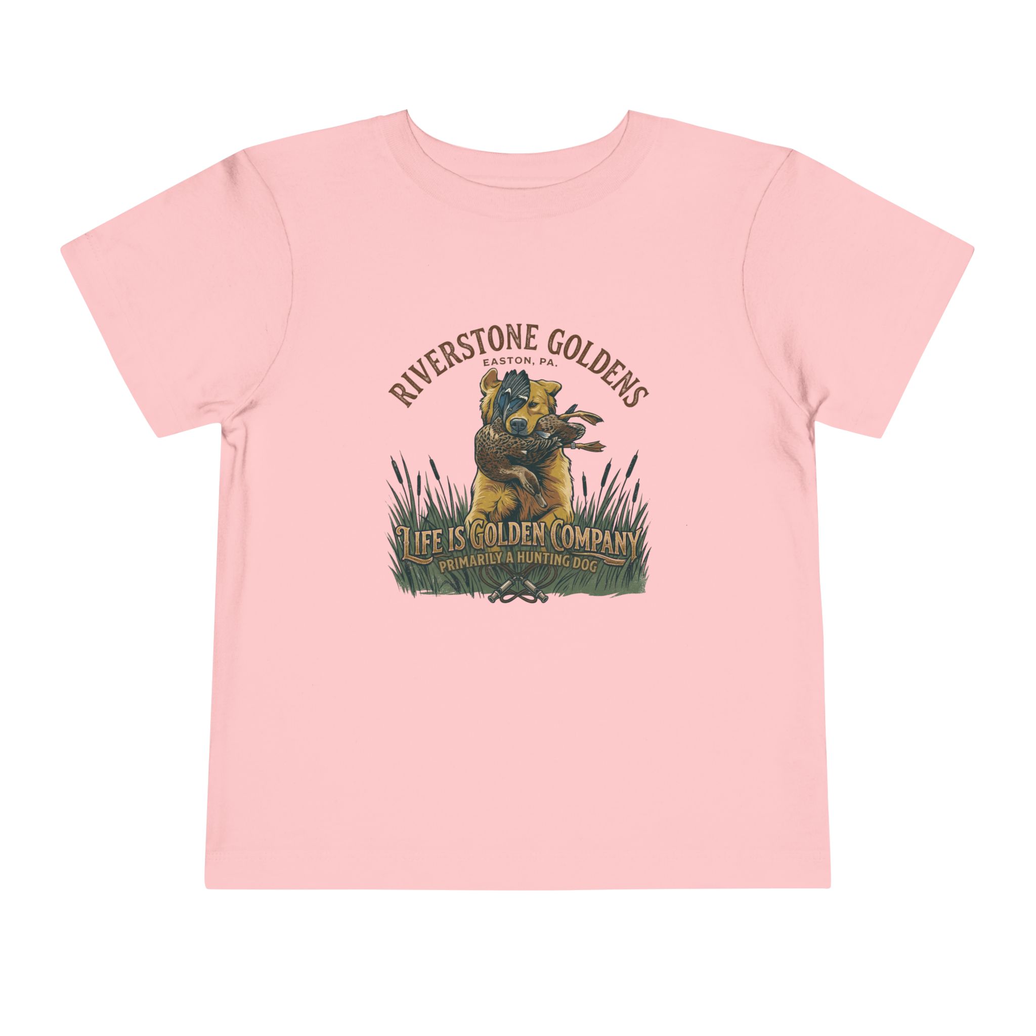 Riverstone Goldens Hunting Toddler Tee
