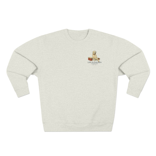 Game Day Sweatshirt - English Cream Golden Retriever Edition