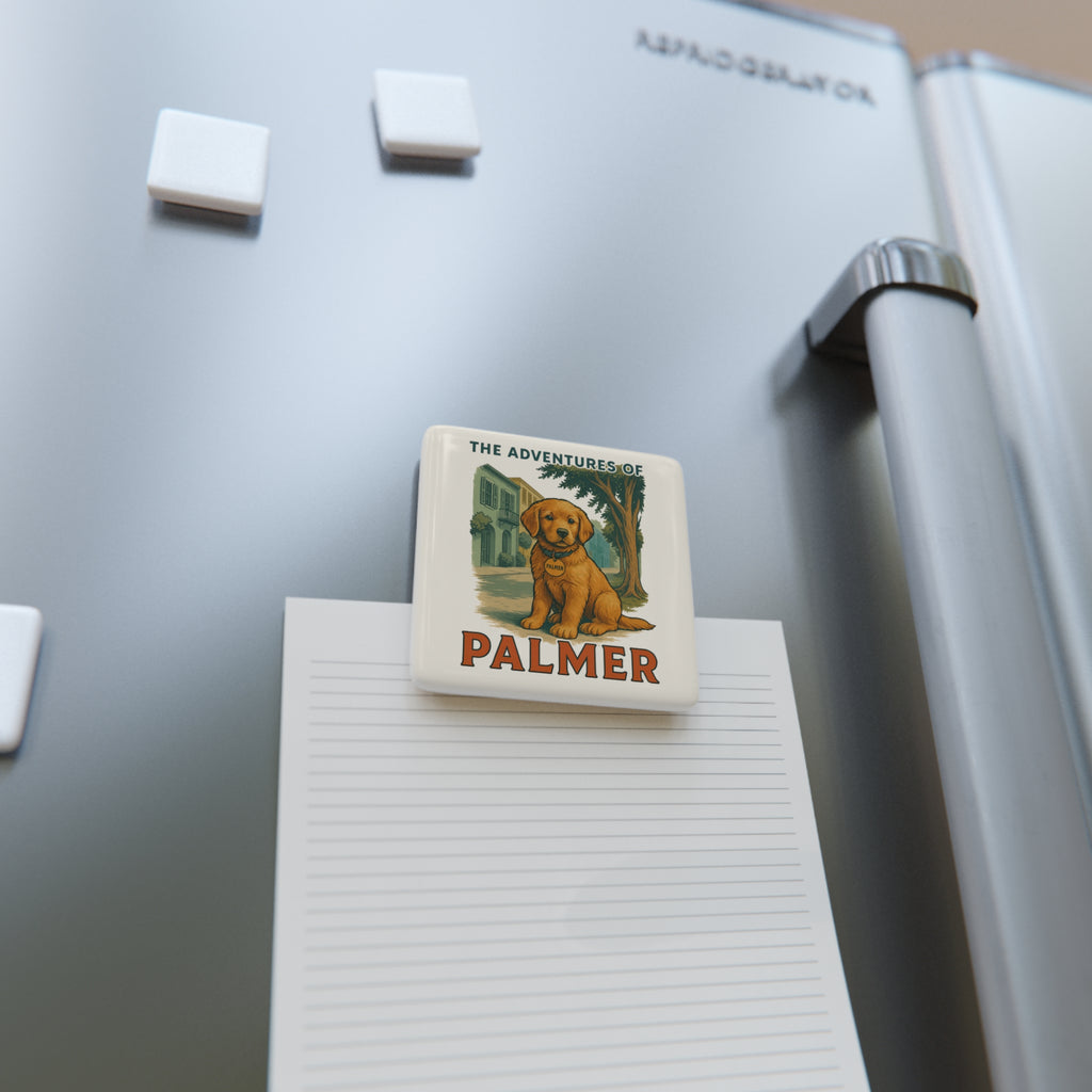 The Adventures of Palmer Ceramic Magnet