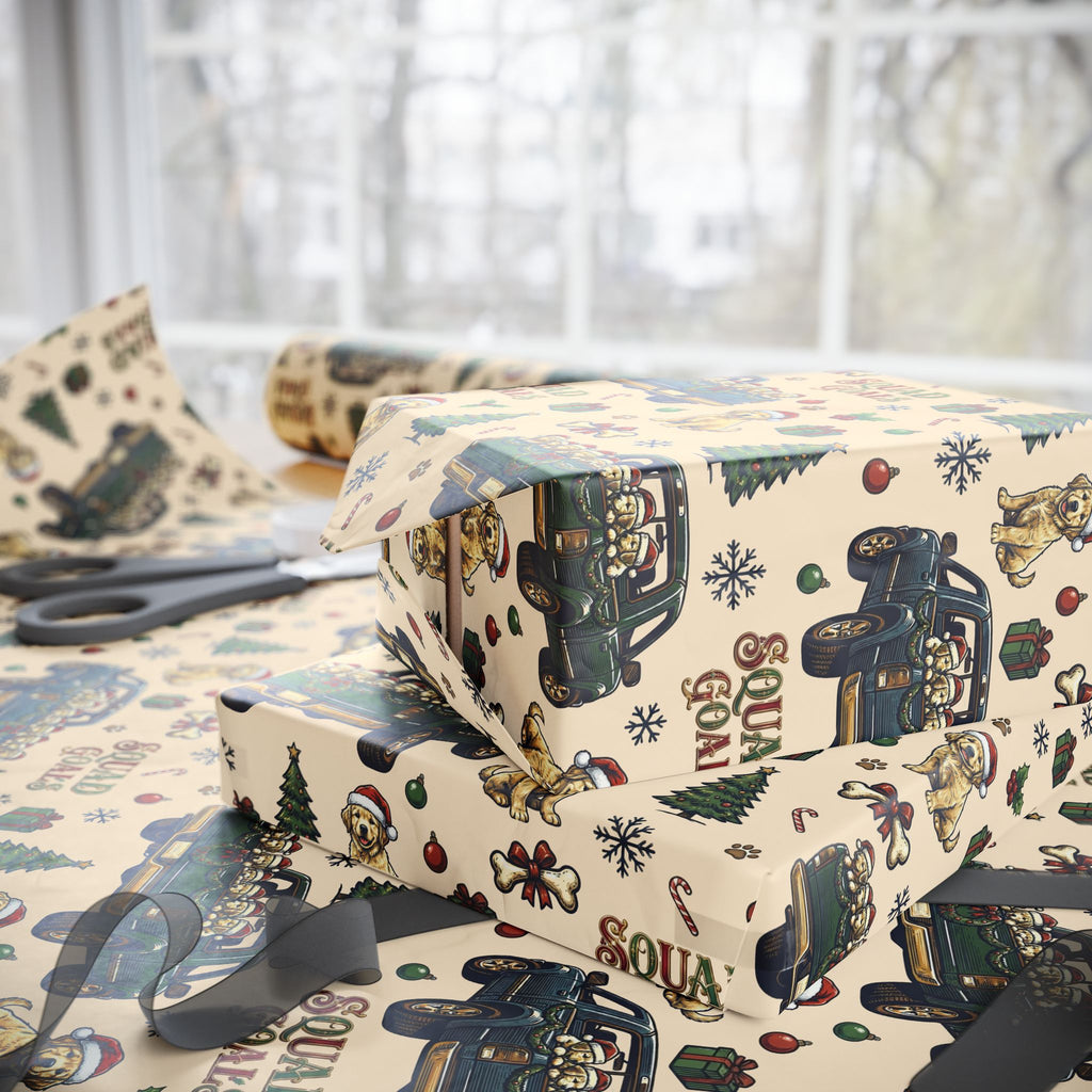 GoldRox - Squad Goals Gift Wrap Paper