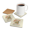 Rose Breyer Corkwood Coaster Set II