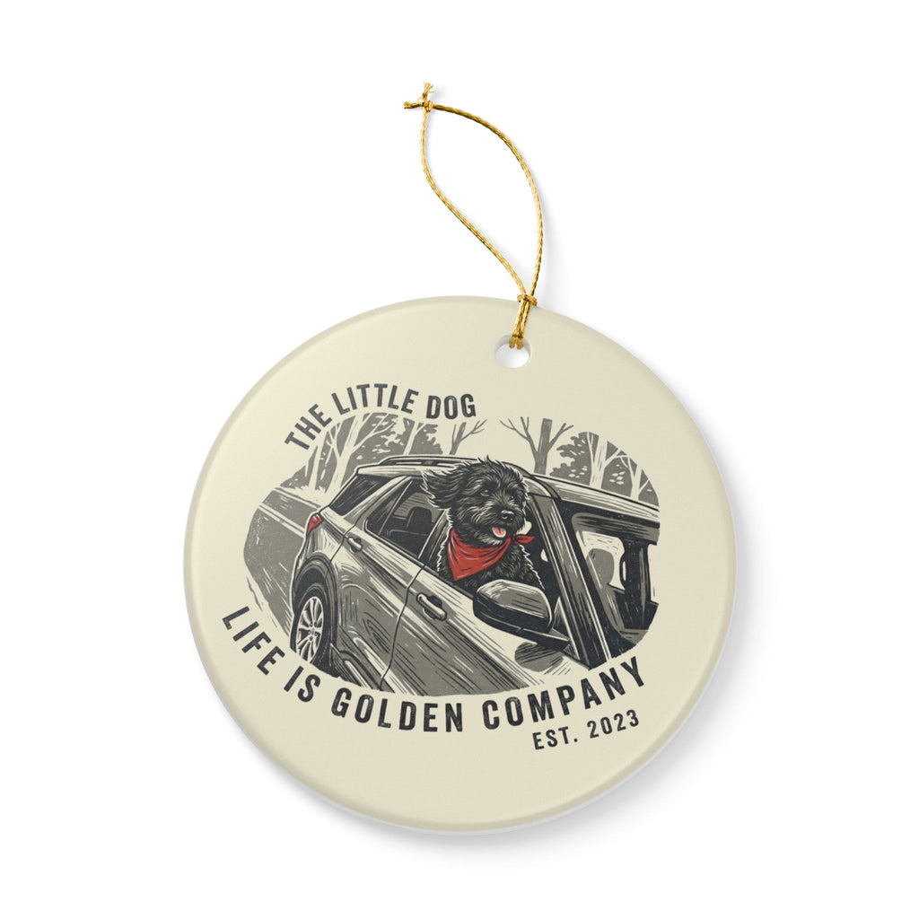 The Little Dog Ceramic Ornament