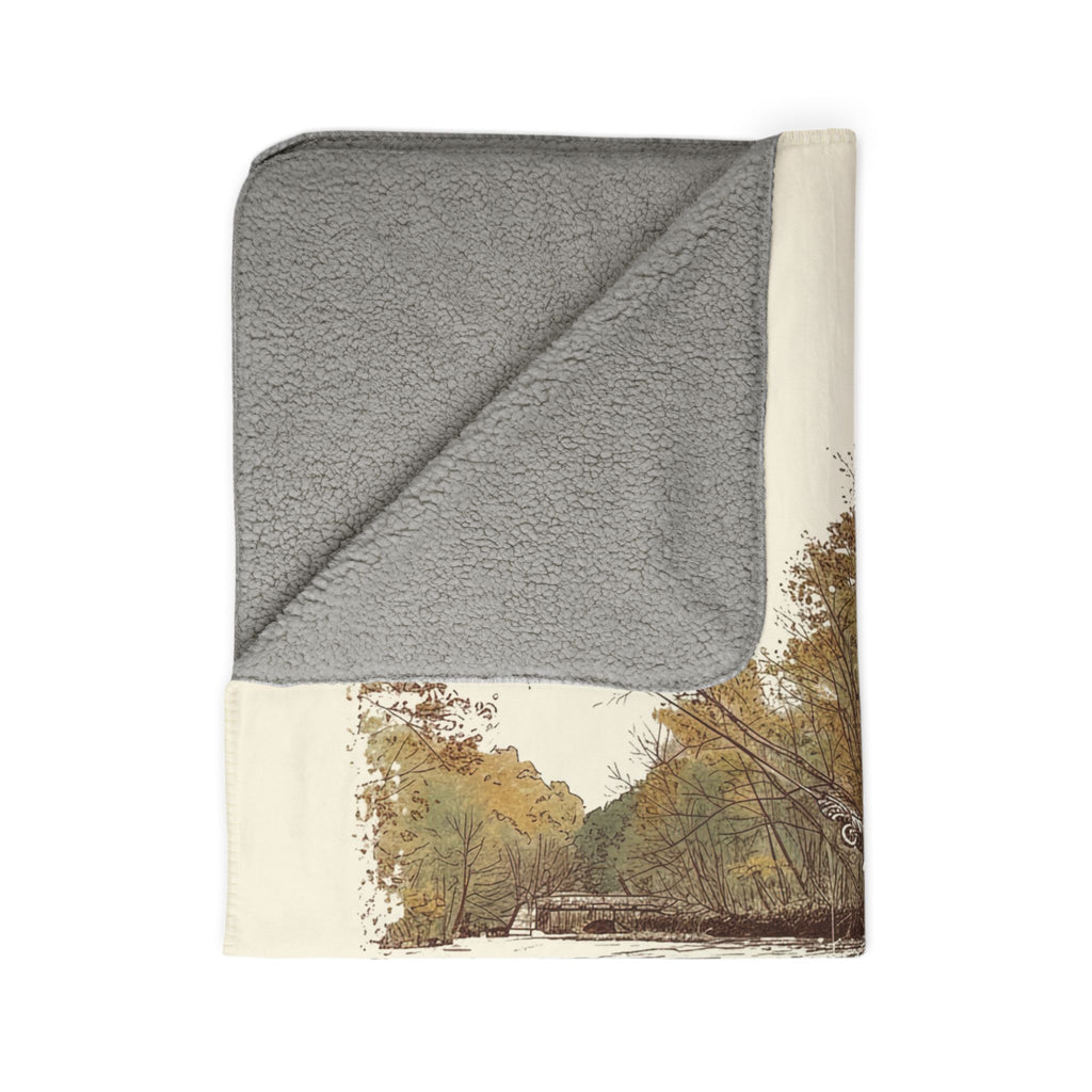 Cast &amp; Companion Cozy Fleece Sherpa Blanket