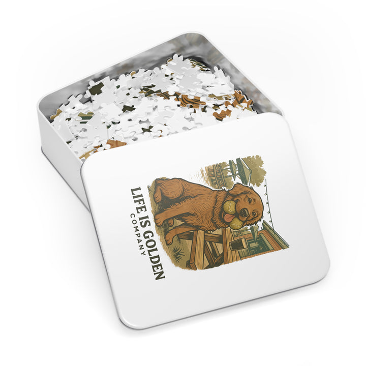 Ball is Life 1000 piece Jigsaw Puzzle with Tin