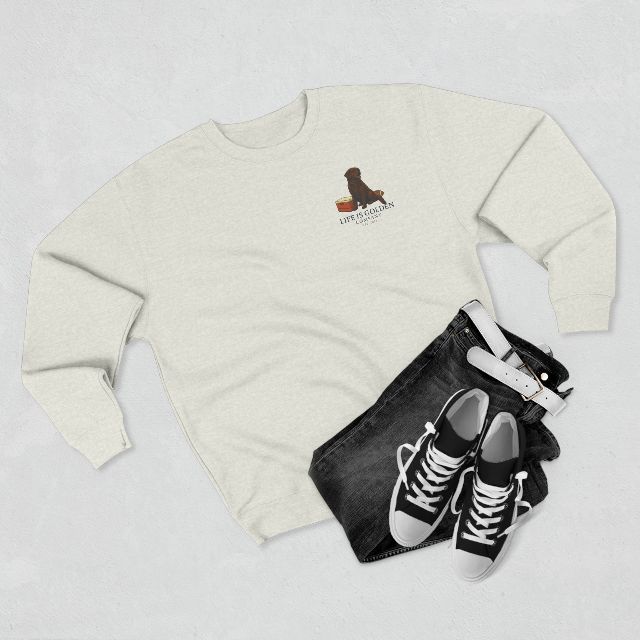 Game Day Sweatshirt - Chocolate Lab Edition
