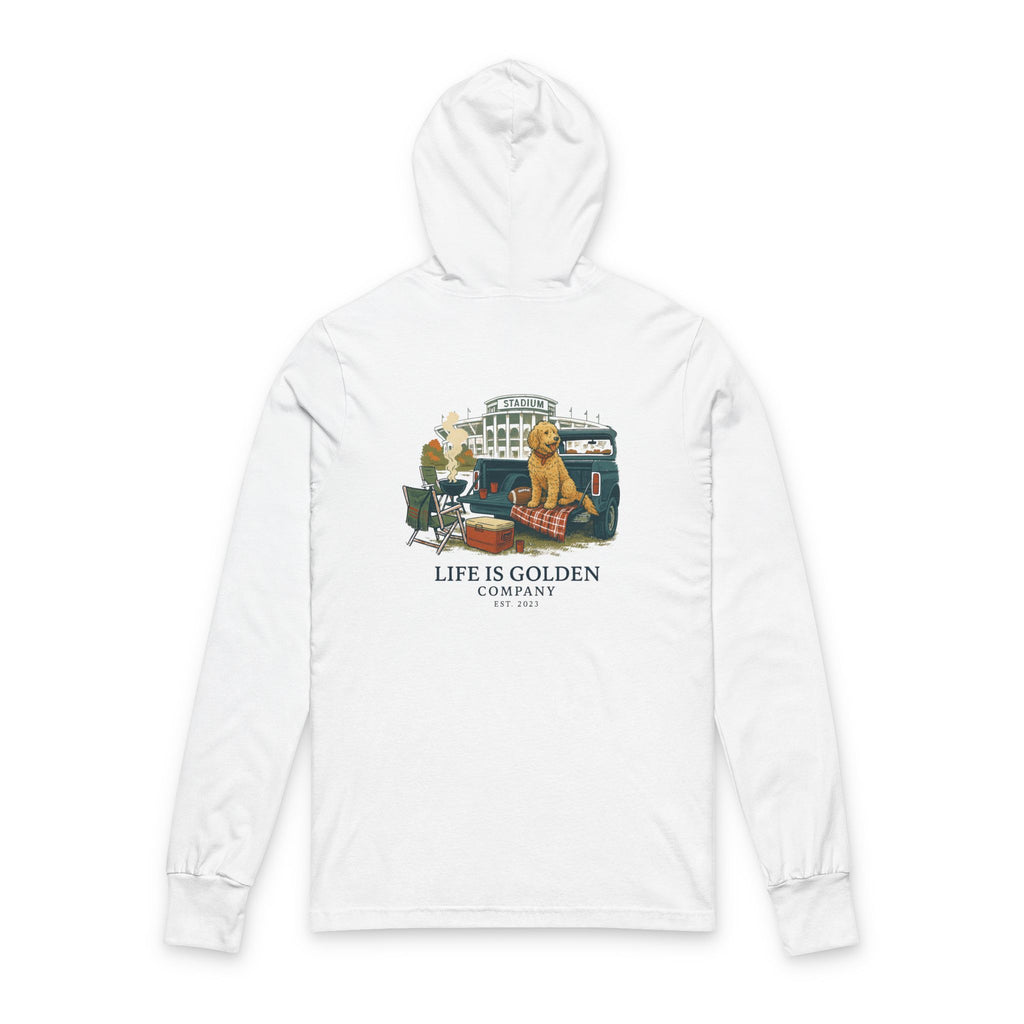 Game Day Hooded Tee - Golden Doodle Edition