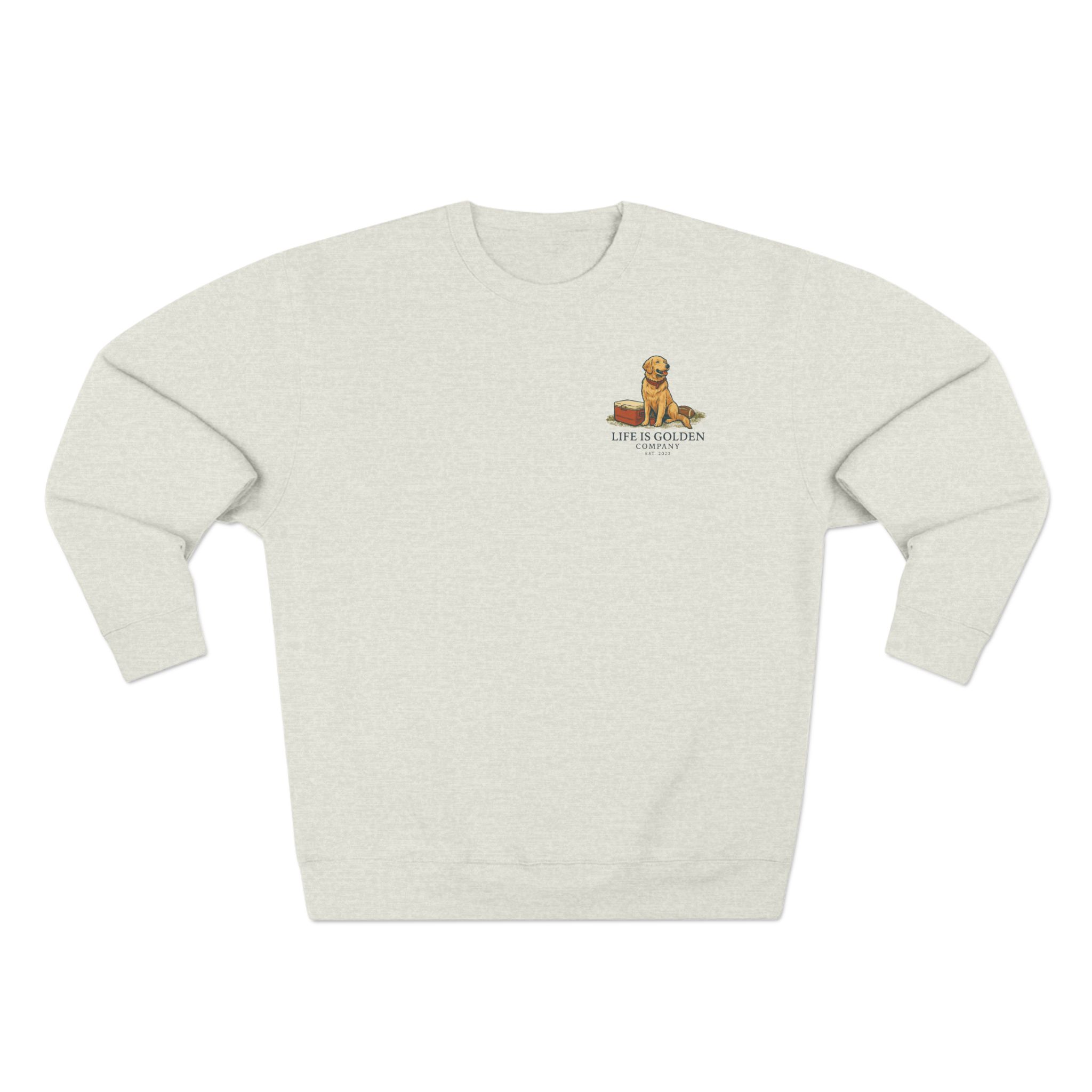 Game Day Sweatshirt - Golden Retriever Edition